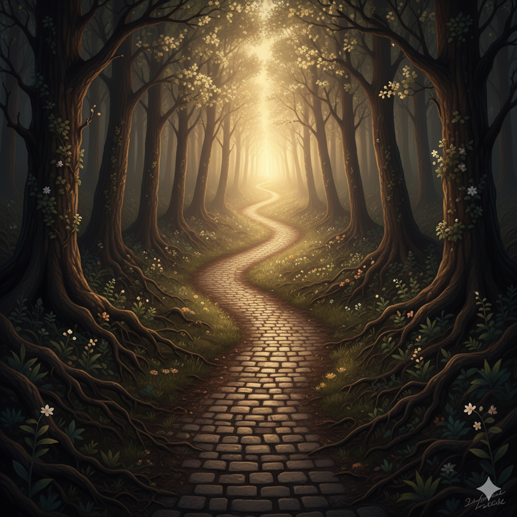 Face reflection glowing in mirror candlelight